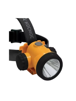 Фонарь налобный аккумуляторный Космос H3WLi-On 3W LED