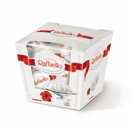 Конфеты " RAFFAELLO" в  подарочной коробочке 150г