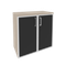 Оникс Шкаф низкий широкий O.ST-3.2 R black  800*420*823