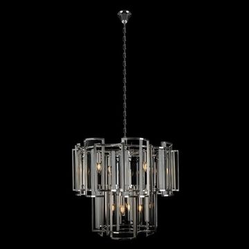 Подвесной светильник 8*Е14 10433/8 никель Reflection LOFT IT