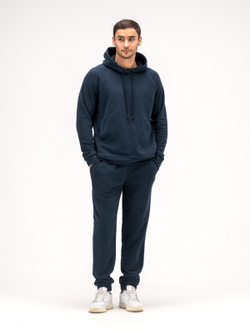 Костюм мужской спортивный (без начеса) Темно синий