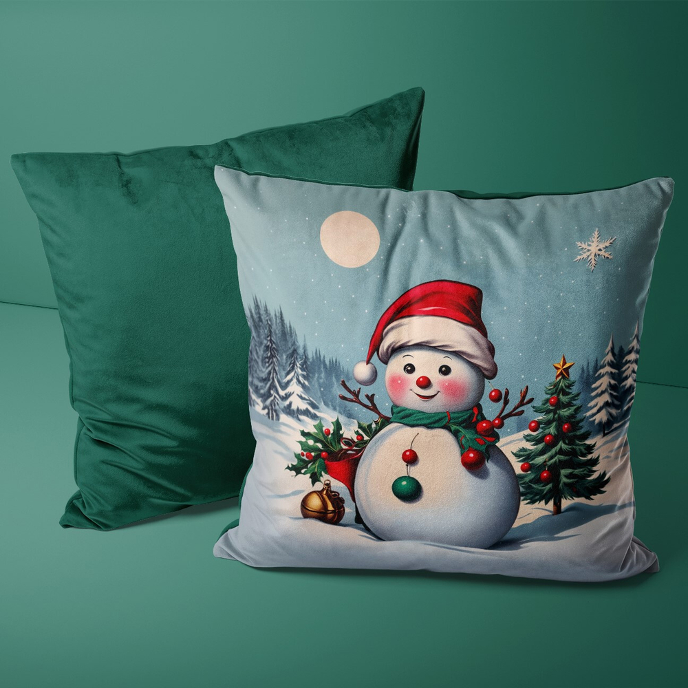 Подушка декоративная Новогодняя Открытка 0903.01.626