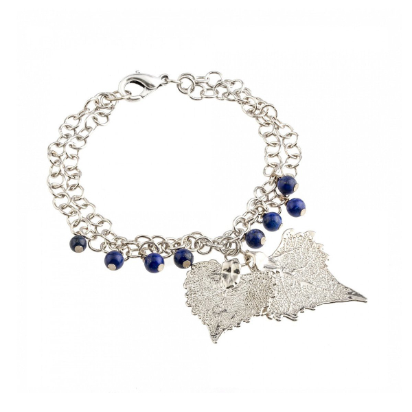 Браслет в виде листа Ester Bijoux Тополь B05-S BW