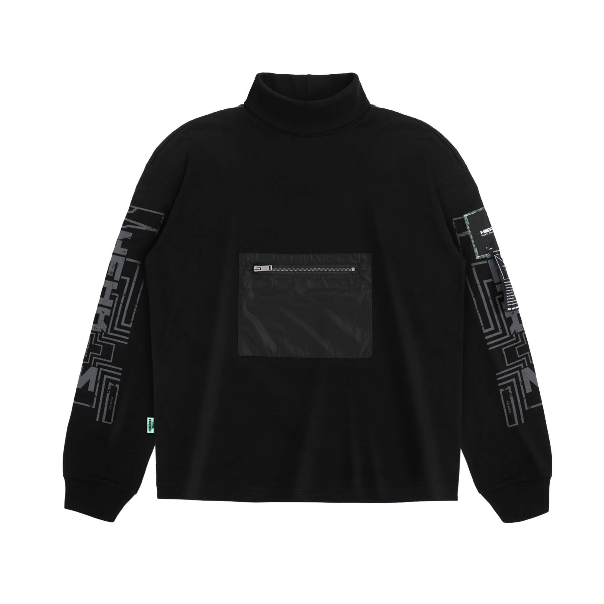 «CQC» Black Turtleneck Longsleeve