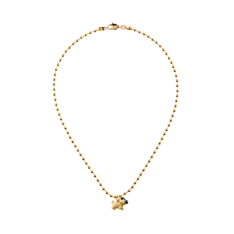 Колье Мой Любимый Пушистик на Цепочке – Мопс