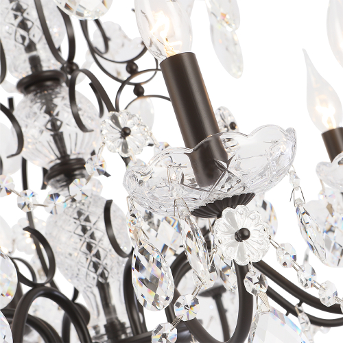 Подвесная люстра Crystal Lux ODELIS SP6 BROWN