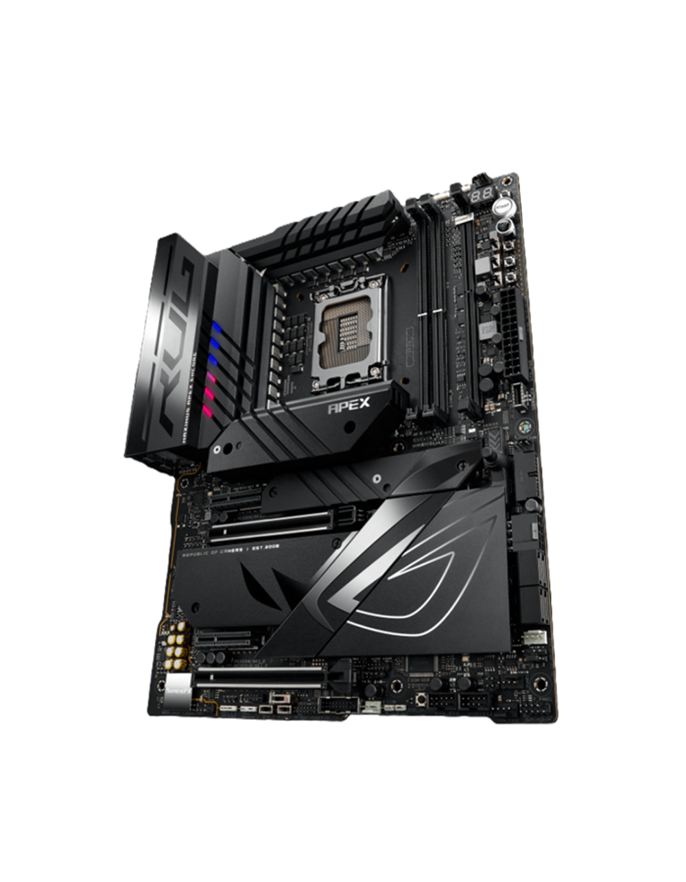ASUS ROG MAXIMUS Z790 APEX ENCORE, LGA1700, Z790, 2*DDR5, 4*SATA, 5*M.2, 9*USB 3.2, Type-C, 2*PCIx16, 2*PCIx4, ATX; 90MB1FX0-M0EAY0