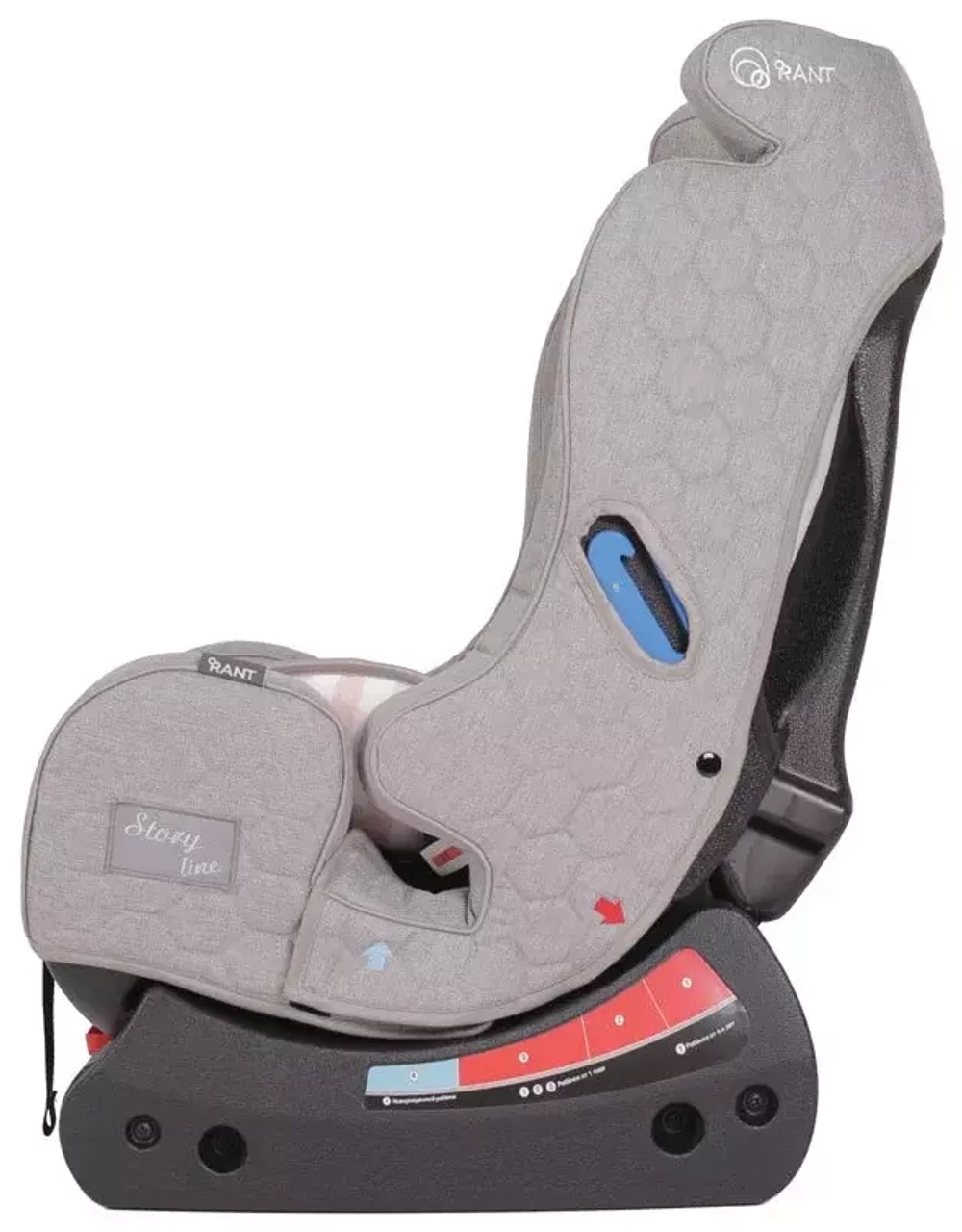 Автокресло LB-718 "Top-Line" Story line (peach) гр. 0-1-2 (0-25 кг)
