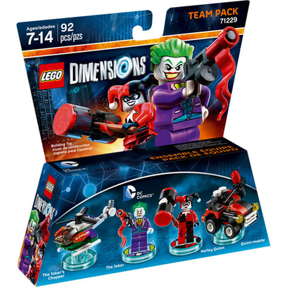 LEGO Dimensions: Team Pack: Джокер и Харли Куин 71229