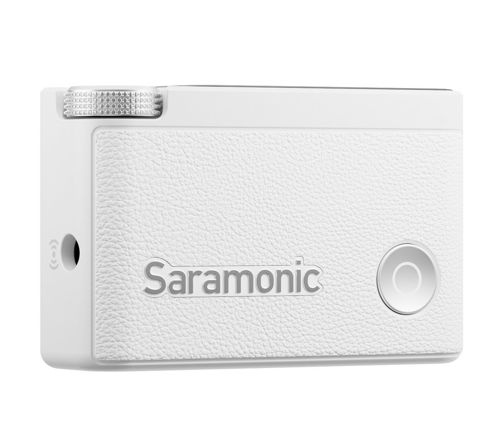 Беспроводная система Saramonic Ultra 04, 2TX + RX, 3.5мм / USB-C / Lightning, с петличками, белая