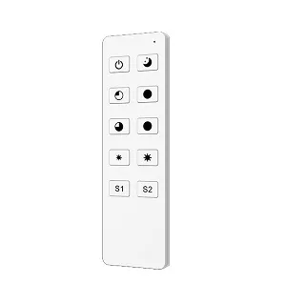 INTELLIGENT ARLIGHT Пульт SMART-801-22-1G-2SC-DIM White (3V, 2.4G) (IARL, IP20 Пластик, 5 лет) 045930