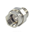 Соединитель латунь никель американка Ду 40 (1 1/2") прямой ВР/НР SantechSystems