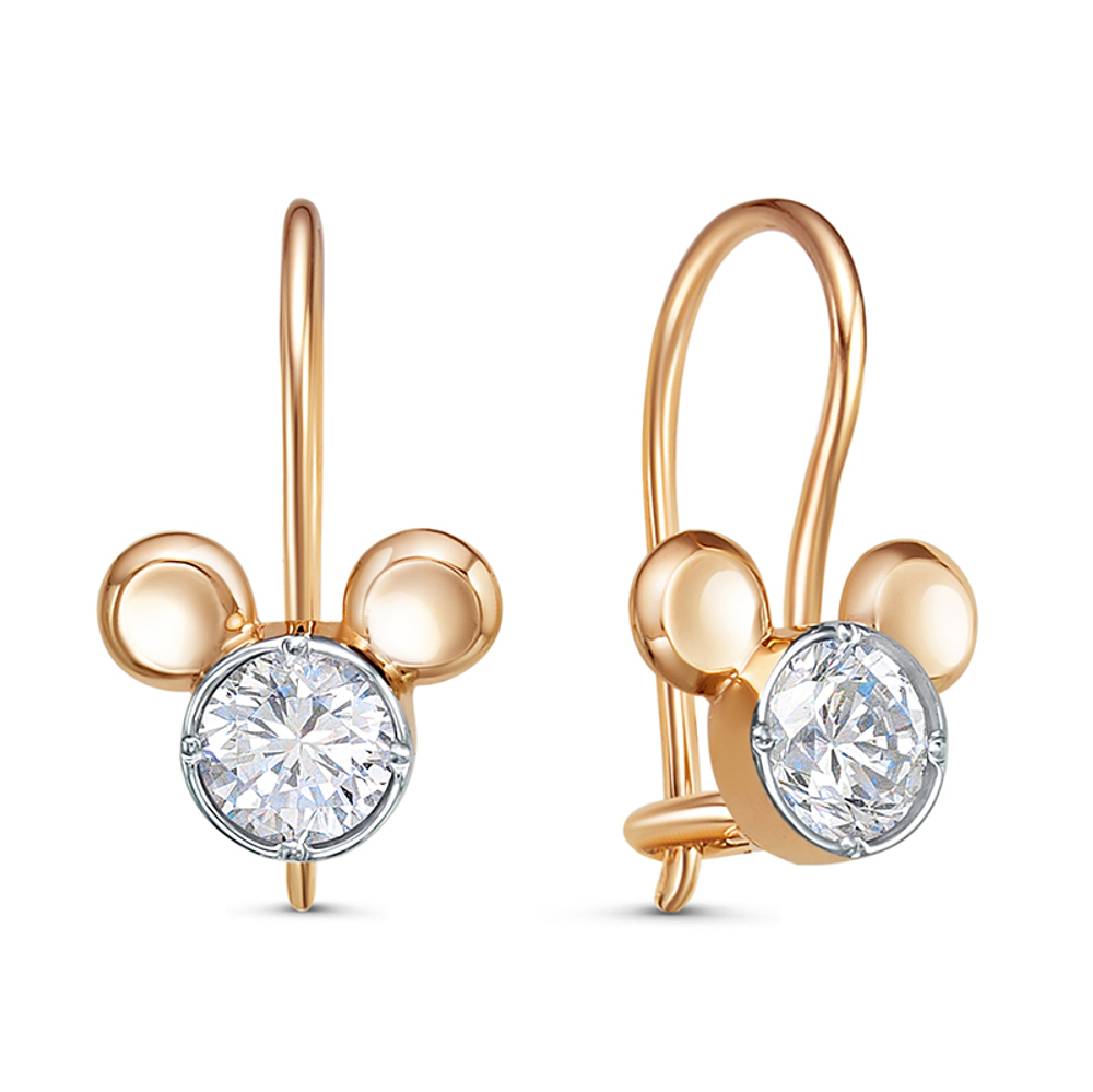 Серьги из золота 585 пробы