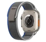Ремешок Mutural Watch Band Wild Patch Loop Series для Apple Watch 38/40/41mm (Blue/Grey)