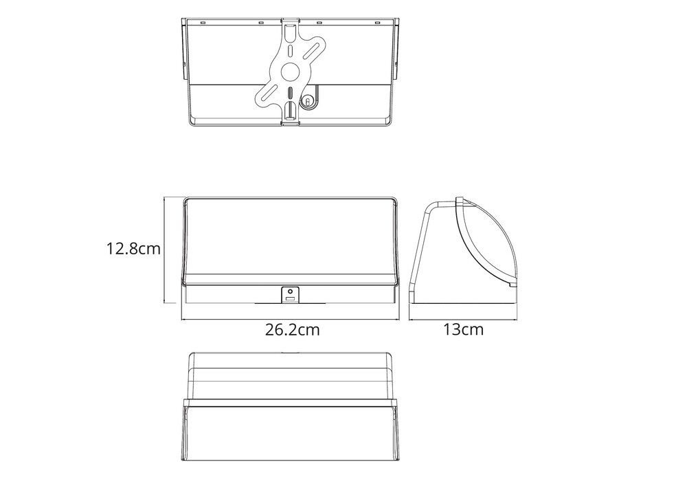 Уличный настенный светильник Arte Lamp