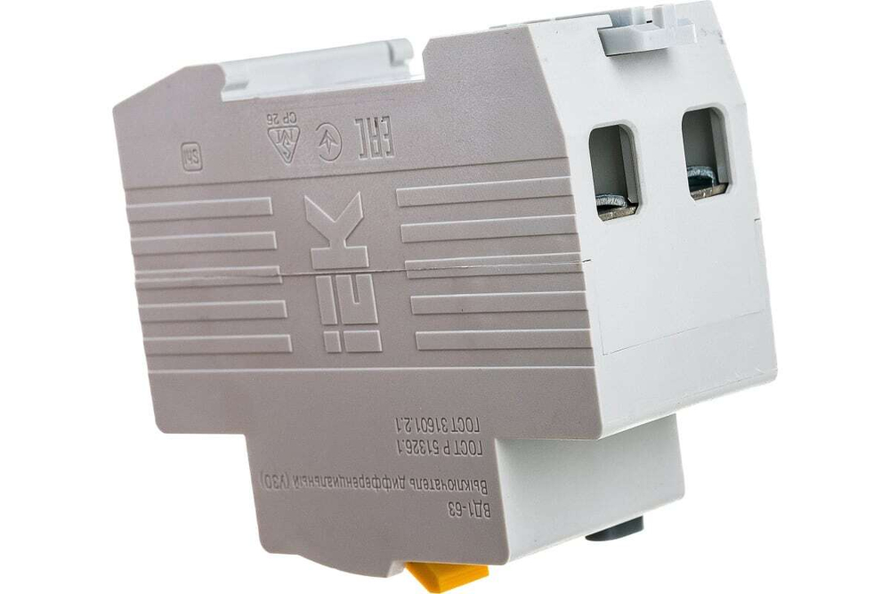 Выключатель дифференциальный (УЗО) ВД1-63 2Р 63А 100мА IEK