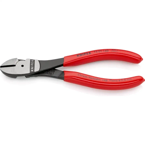 Кусачки боковые особой мощности черненые 160 мм Knipex 74 01 160 SB
