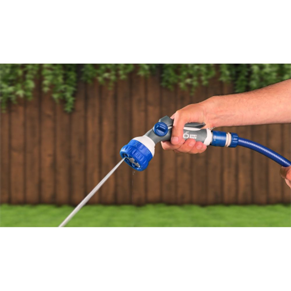 GWHM12-038 GREEN APPLE Пистолет-распылитель, пластик, 6 режимов