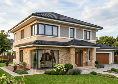 Дом из керамзитоблока