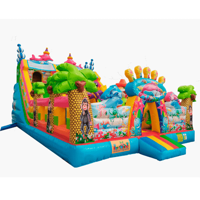 Коммерческий батут "В гостях у дельфинов", 10*6*5 м,