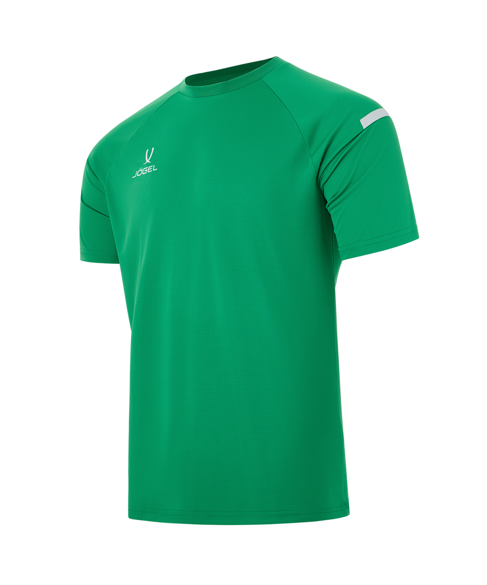 Футболка тренировочная CAMP 2 Training Poly Tee, зеленый/белый