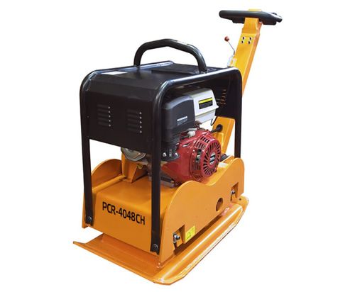 Виброплита реверсивная GROST PCR-4048CH - [239 кг / 40 кН] гидравлическая