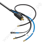 Горелка TIG TP 20 (ОКС 35-50, б/р, 2PIN) 4м водяное охлаждение TBW2002-04