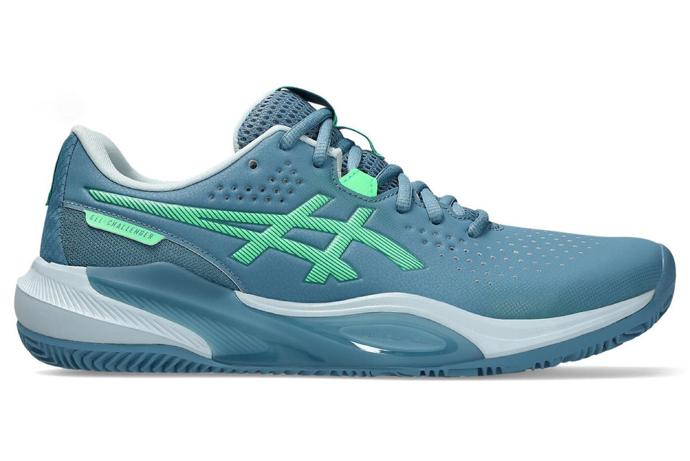 Мужские кроссовки для Падел Asics Gel-Challenger 15 Padel - saba blue/vital green