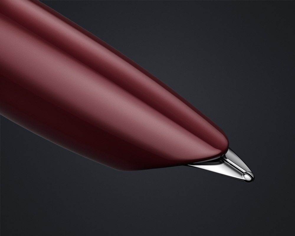 Перьевая ручка Parker 51 CORE BURGUNDY CT, перо: F, цвет чернил: black/blue, в подарочной упаковке.