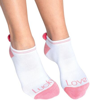 Теннисные носки Lucky in Love Sunset Spin Low Cut 2P - белый