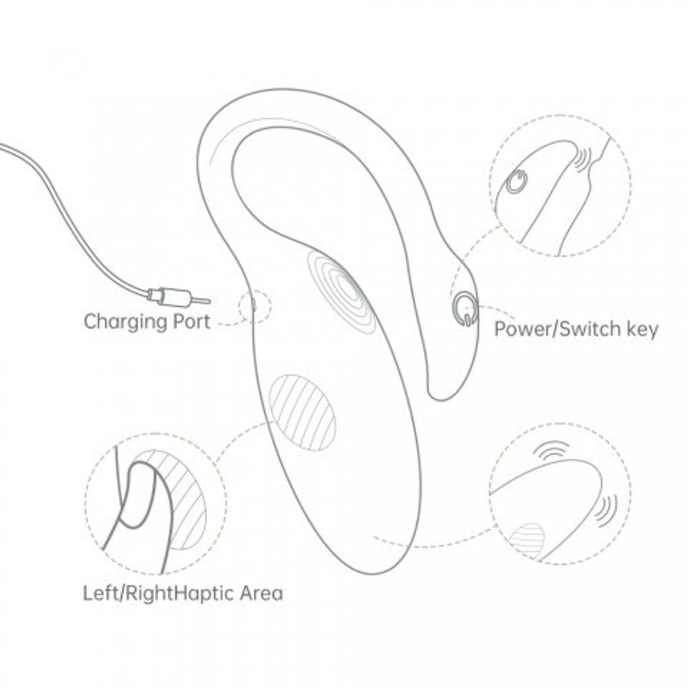 Вибромассажёр с интеллектуальным управлением Magic Flamingo Max от Magic motion, розовый