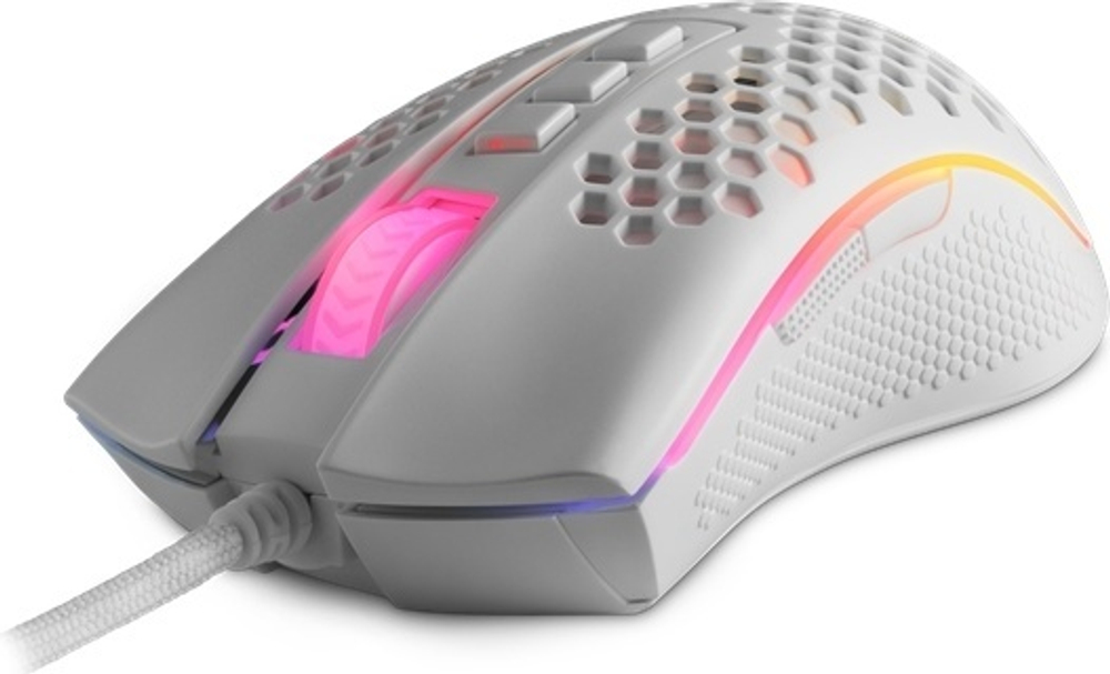 Мышь Redragon Storm RGB белый