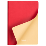 Ежедневник Latte NEW недатированный, красный/бежевый