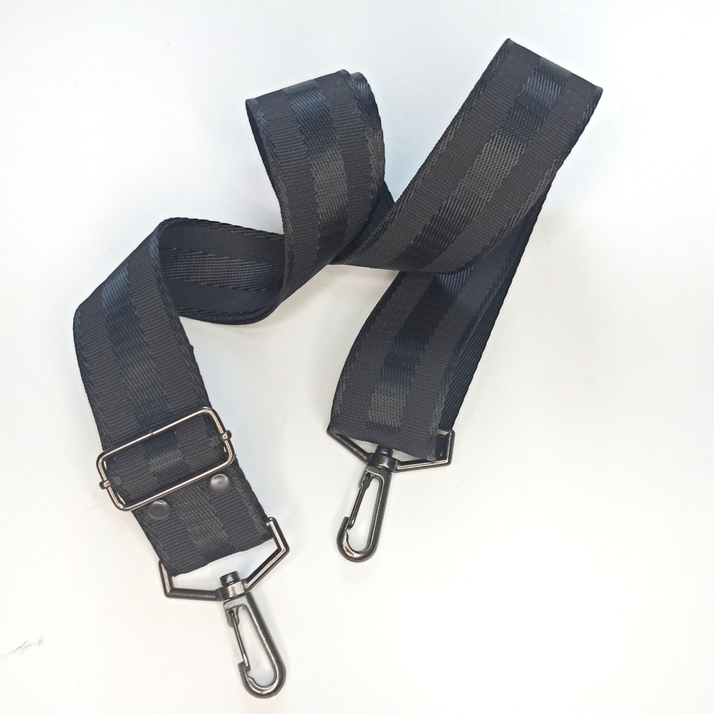 Гитарный ремень  4см Черный