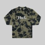  Толстовка мужская HUF In Bloom артикул:PF00392 OLIVE - купить в магазине Дайс