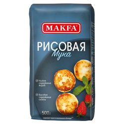 Мука рисовая MAKFA (500 гр./пакет)