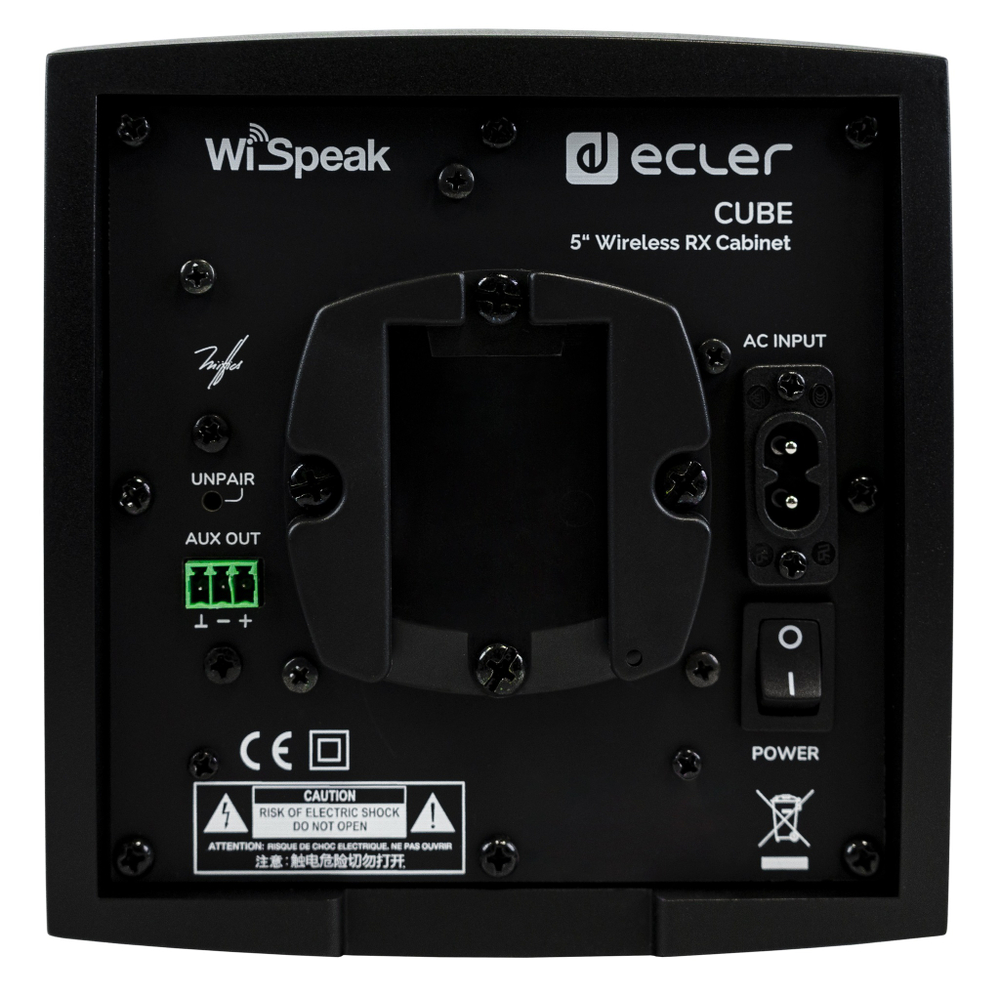 Система WiSpeak Ecler CUBE (black)