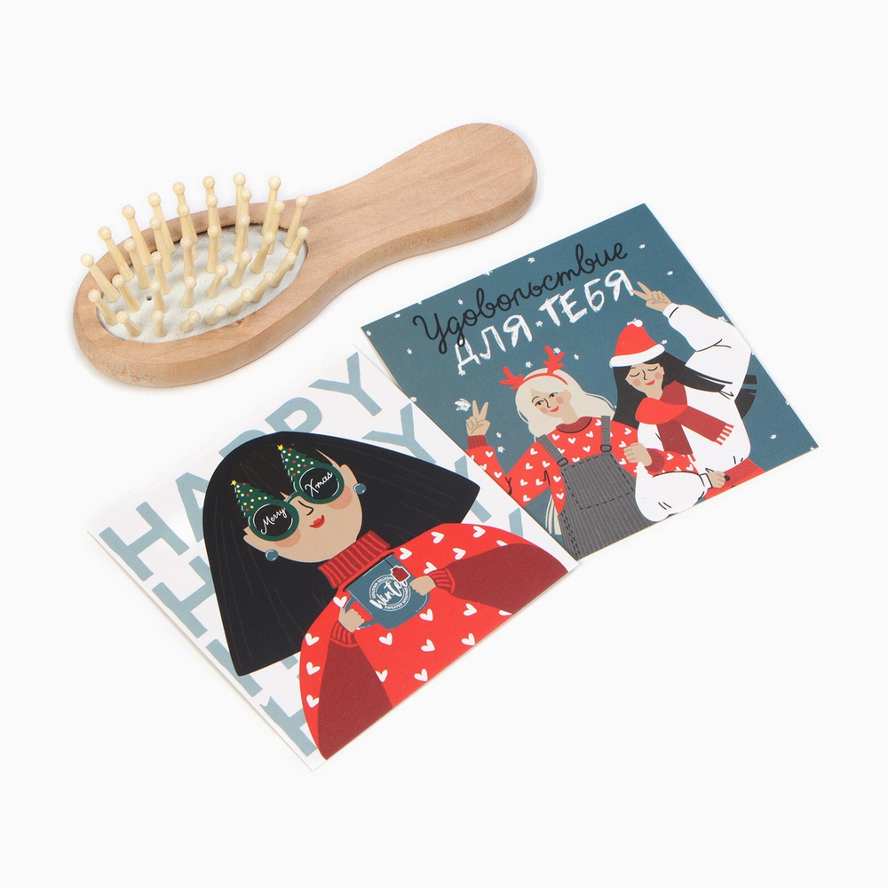 Набор подарочный Warm winter wishes полотенце 30х60см  и акс (4 предм)