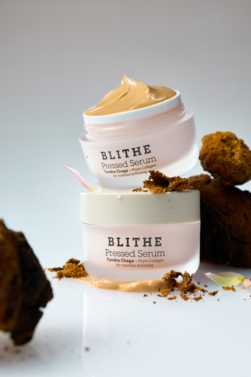 Blithe Крем-Сыворотка спрессованная антивозрастная «Гриб Чага» - Pressed serum tundra chaga