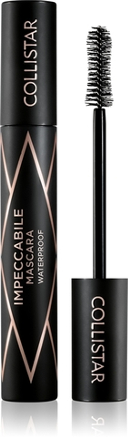 Collistar Impeccabile Waterproof Mascara - Водостойкая тушь для удлинения, подкручивания и придания объема ресницам, 12 ml