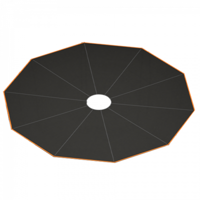 Теневой тент для батута 4,6 м (10 стоек) Classic, Air Game