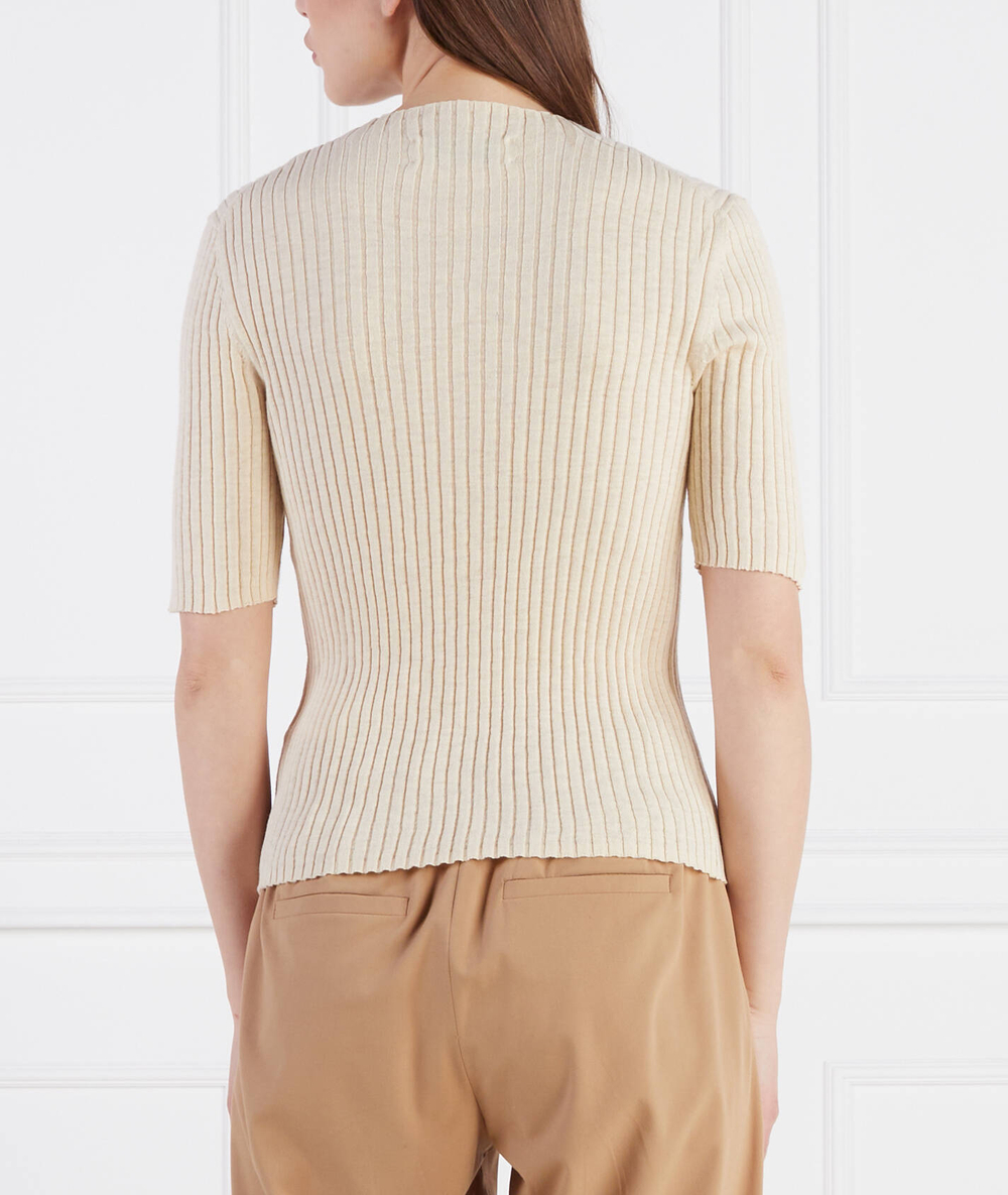 Свитер Pullover cropped Marc O' Polo - кремовый(303 5010 62027)