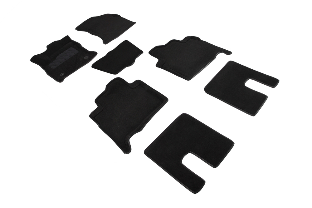 3D коврики для Toyota Fortuner II 2015-н.в. Seintex.89351