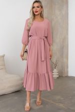 Платье Виолетта (пудровый) Р11-1247/3 Nikol