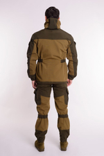 Демисезонный мужской костюм Onerus Горный -5 (Брезент, флис) Хаки