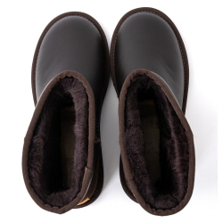 UGG Classic Short Metallic Chocolate