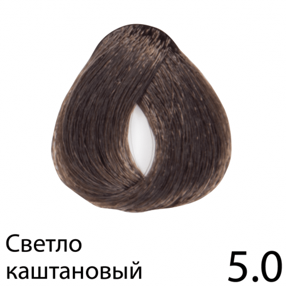 Перманентная крем-краска для волос без аммиака, Regal Zero (светло-каштановая), 5.0, BES