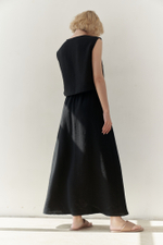 Топ с удлиненной спинкой