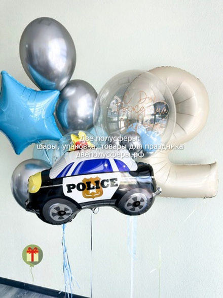 Набор шаров Полиция