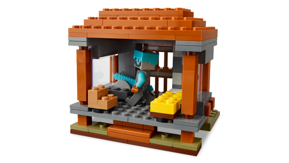 Конструктор LEGO Minecraft "Форпост мародеров" 21278